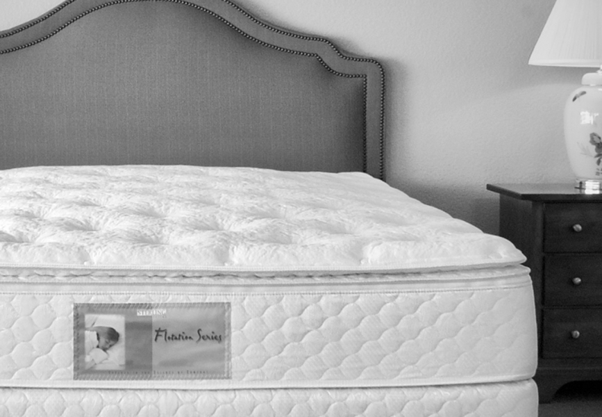 waveless mattress with pillow top